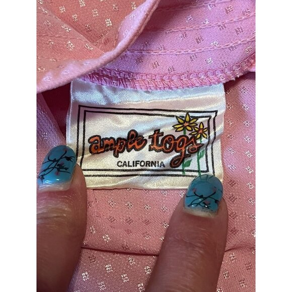 Ample Togs Of California Shirt Colorful Classic Size Measured Guest Event Travel - Picture 8 of 11